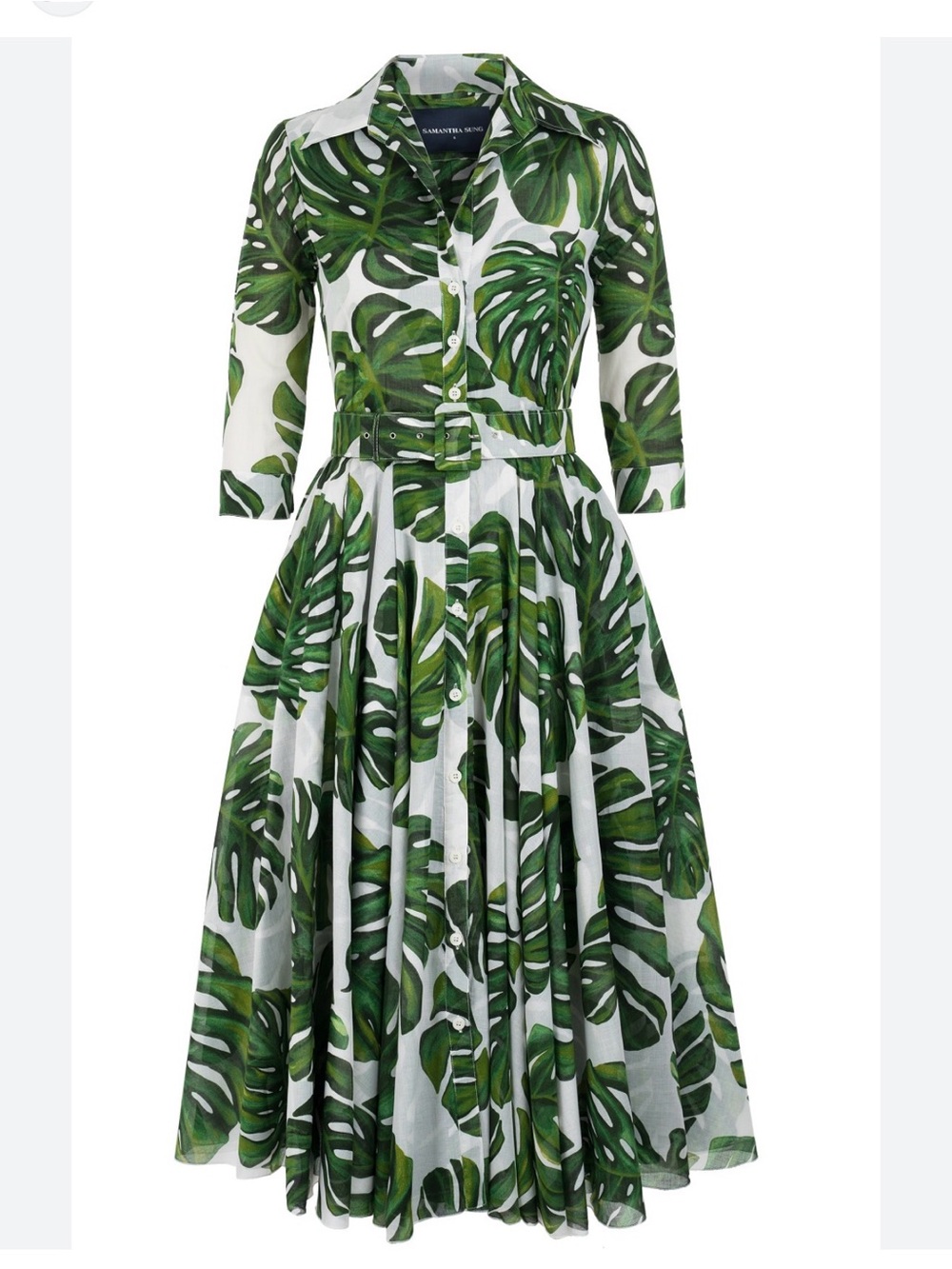 SAMANTHA SUNG OLIVIA DRESS SHIRT COLLAR